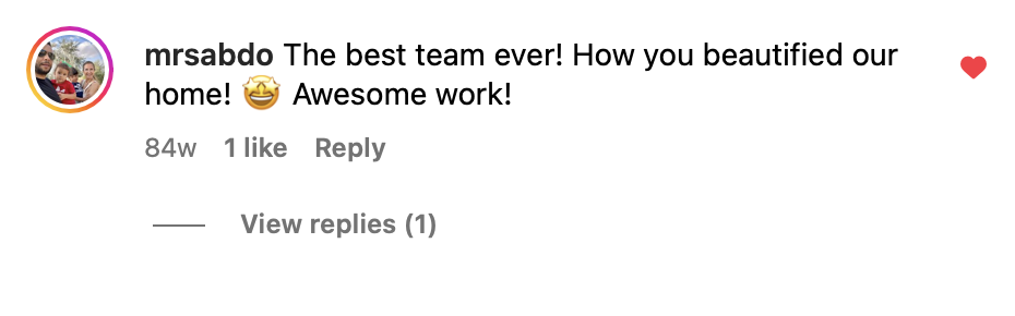 Client testimonial 1
